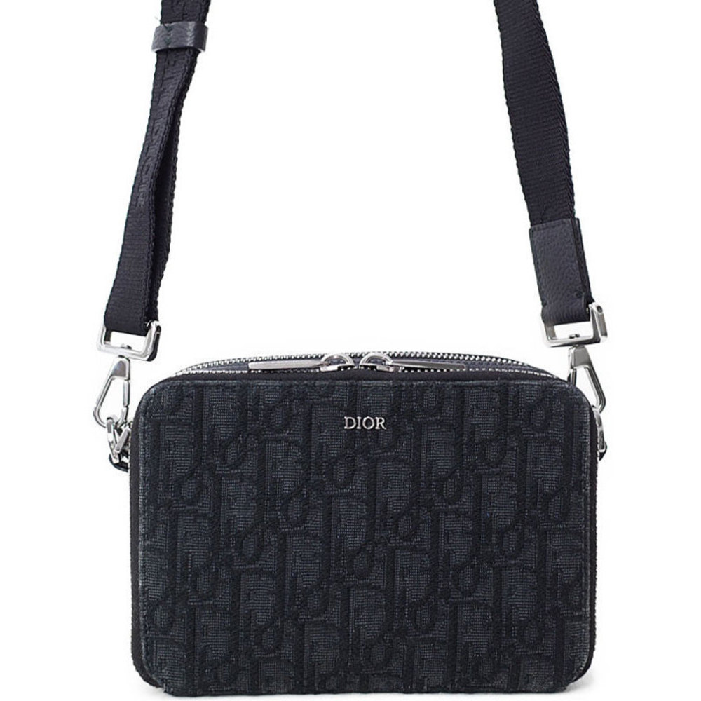 Christian Dior Pouch Shoulder Bag Black
